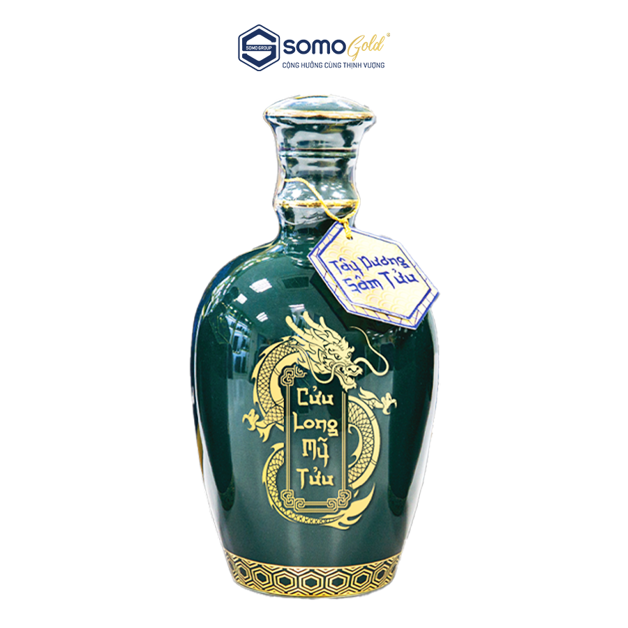 Hộp quà SUM VẦY | Tây Dương Sâm Tửu - Bình sứ Bát Tràng (500ml & 700ml) + 4 ly 35ml