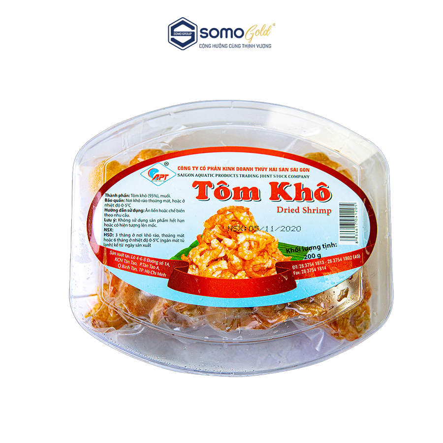 Tôm khô thượng hạng APT - Loại 1