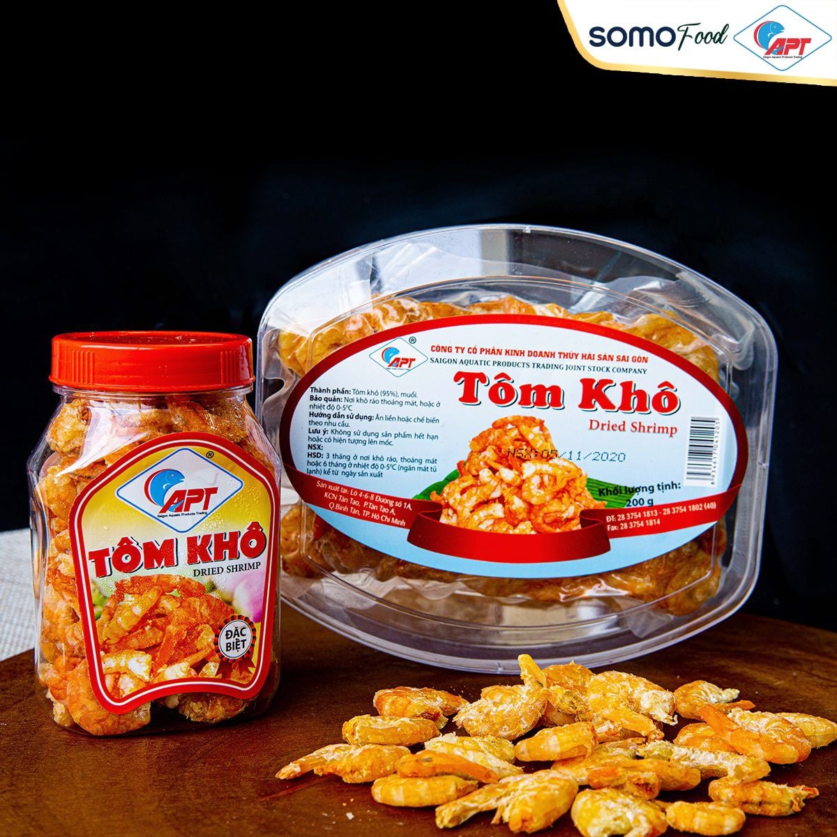 Tôm khô thượng hạng APT - Loại 1