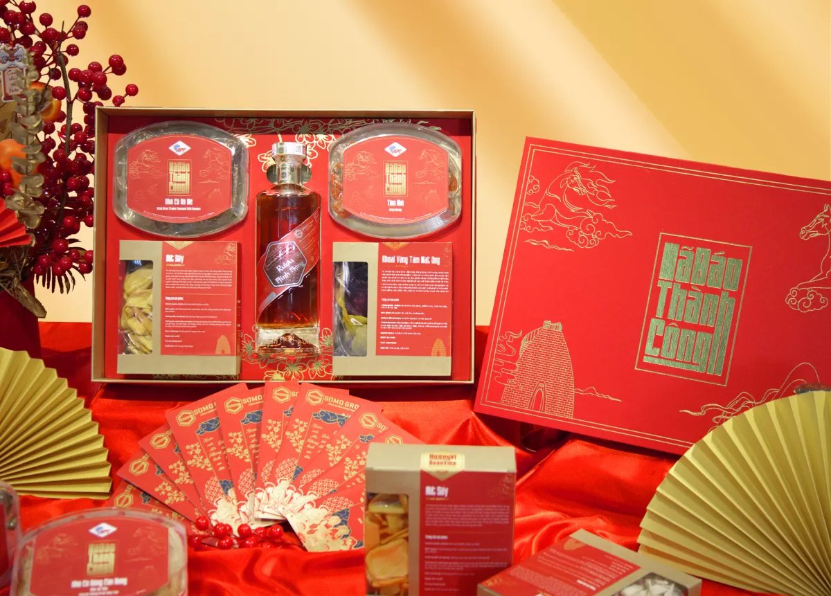 Set quà trung cấp “Mã Đáo Thành Công” - Vạn sự hanh thông