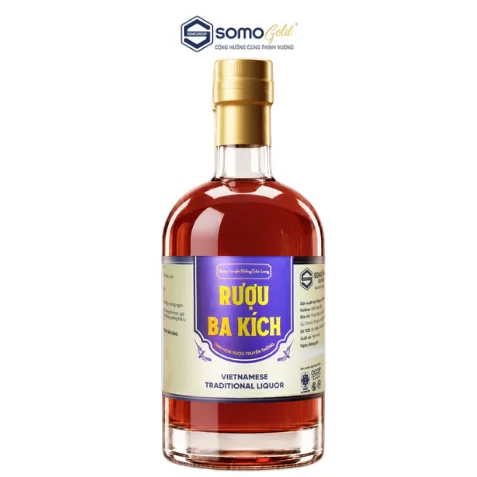Rượu Ba Kích | Chai thủy tinh 500ml